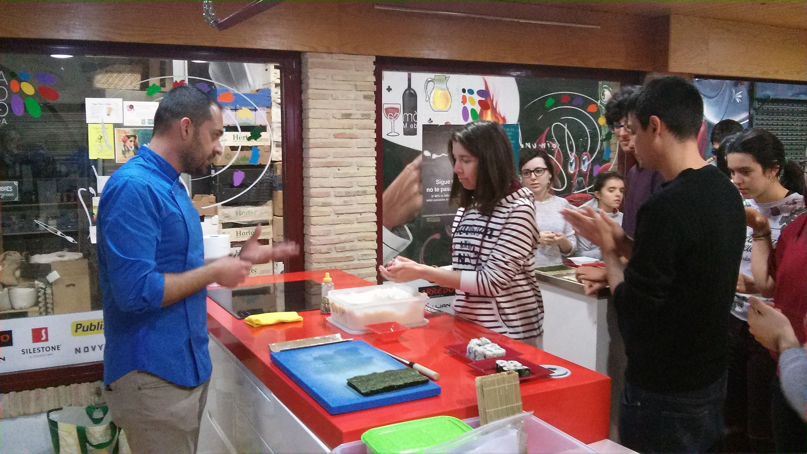 MASTERCLASS DE SUSHI EN EL TALLER DE INTELIGENCIA GASTRONÓMICA Y SALUD MENTAL