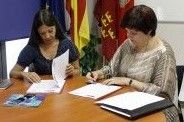 FIRMA DEL CONVENIO DE VOLUNTARIADO ENTRE LA FUNDACIÓN Y UNIVERSIDAD DE MURCIA