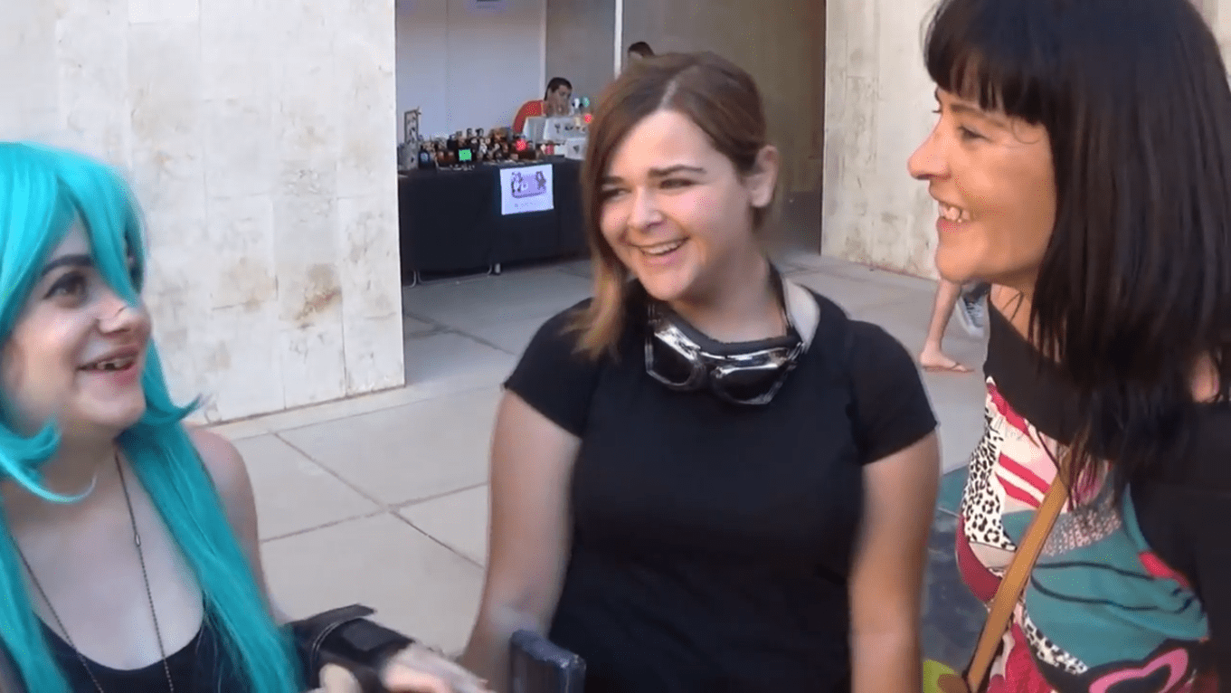 TALLER DE RADIO EN EL SALÓN MANGA DE CARTAGENA 2015