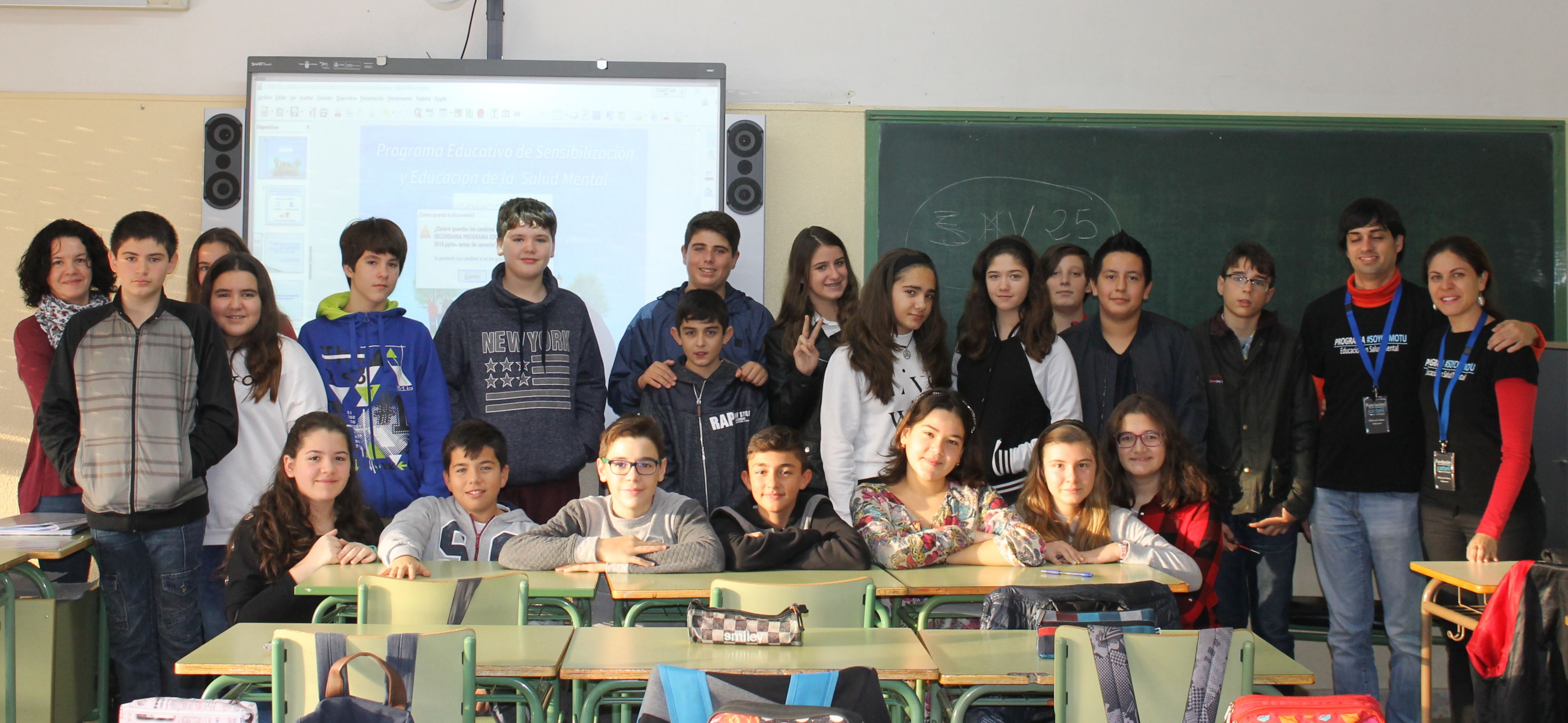 MÁS DE 400 ALUMNOS APRENDEN SOBRE SALUD MENTAL CON EL PROGRAMA EDUCATIVO SOYCOMOTU®