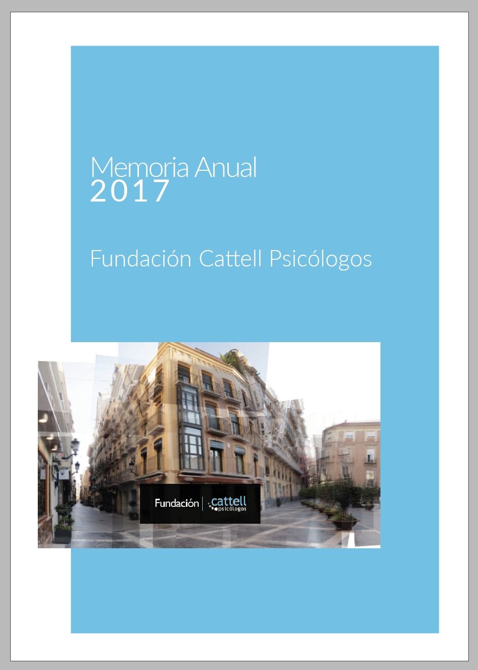 YA TENEMOS PUBLICADA LA MEMORIA ANUAL DE ACTIVIDADES DE 2017