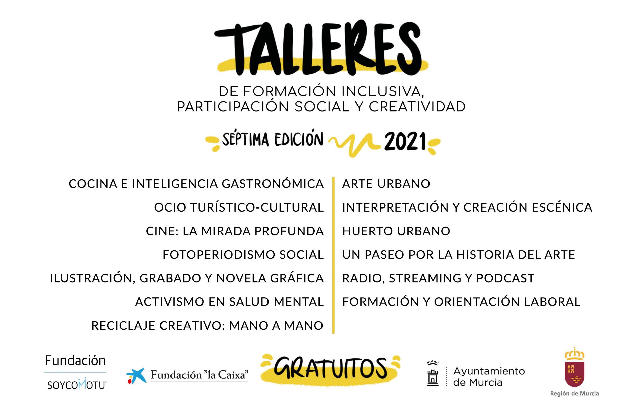 YA ESTÁ TODO PREPARADO PARA RECIBIROS EN EL PROGRAMA DE TALLERES SOYCOMOTU