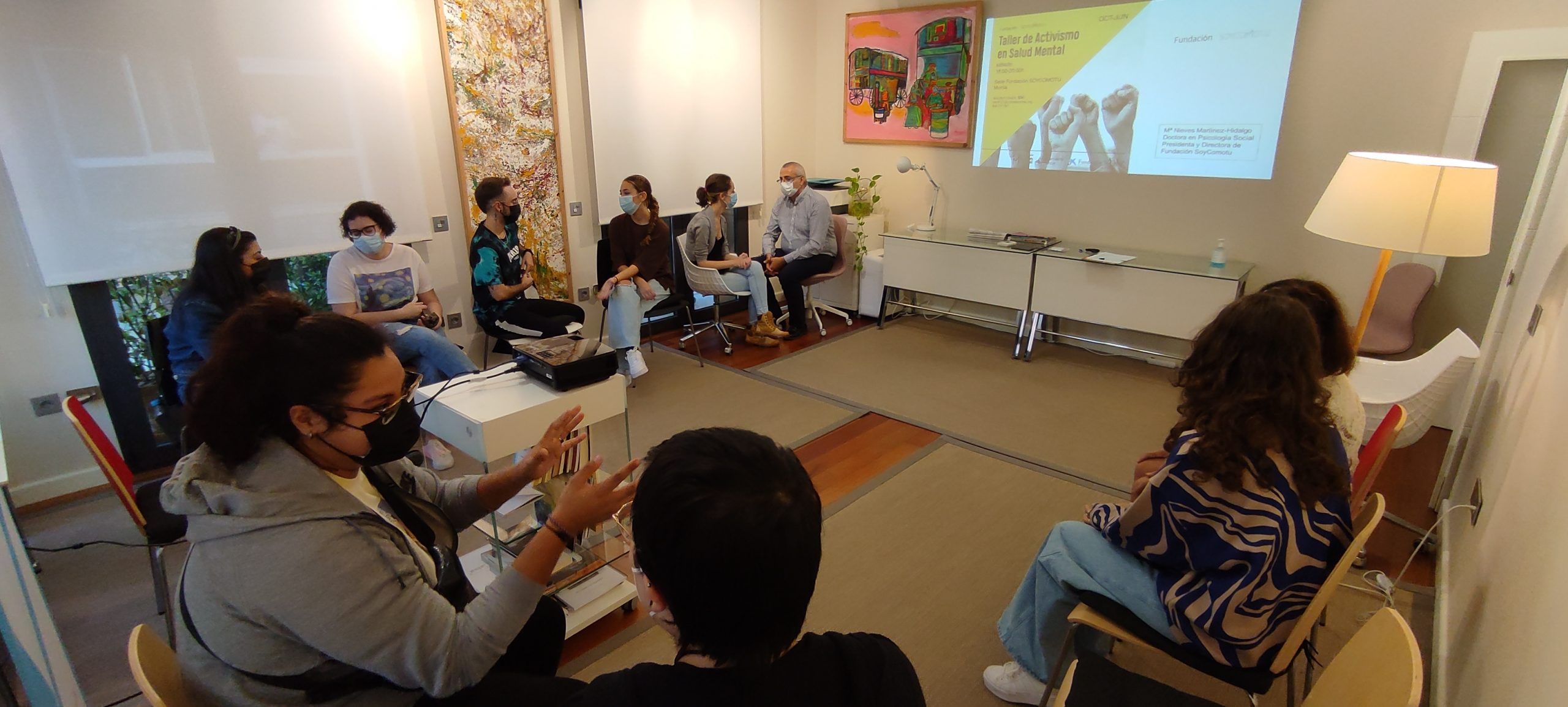 PRESENTACIÓN DEL TALLER DE ACTIVISMO EN SALUD MENTAL