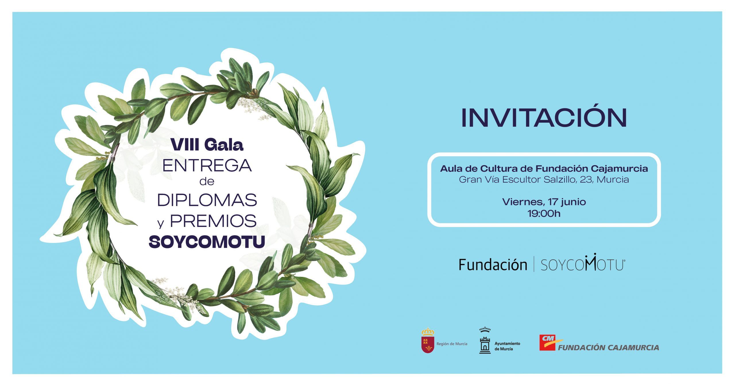 VIII GALA DE ENTREGA DE DIPLOMAS Y PREMIOS SOYCOMOTU