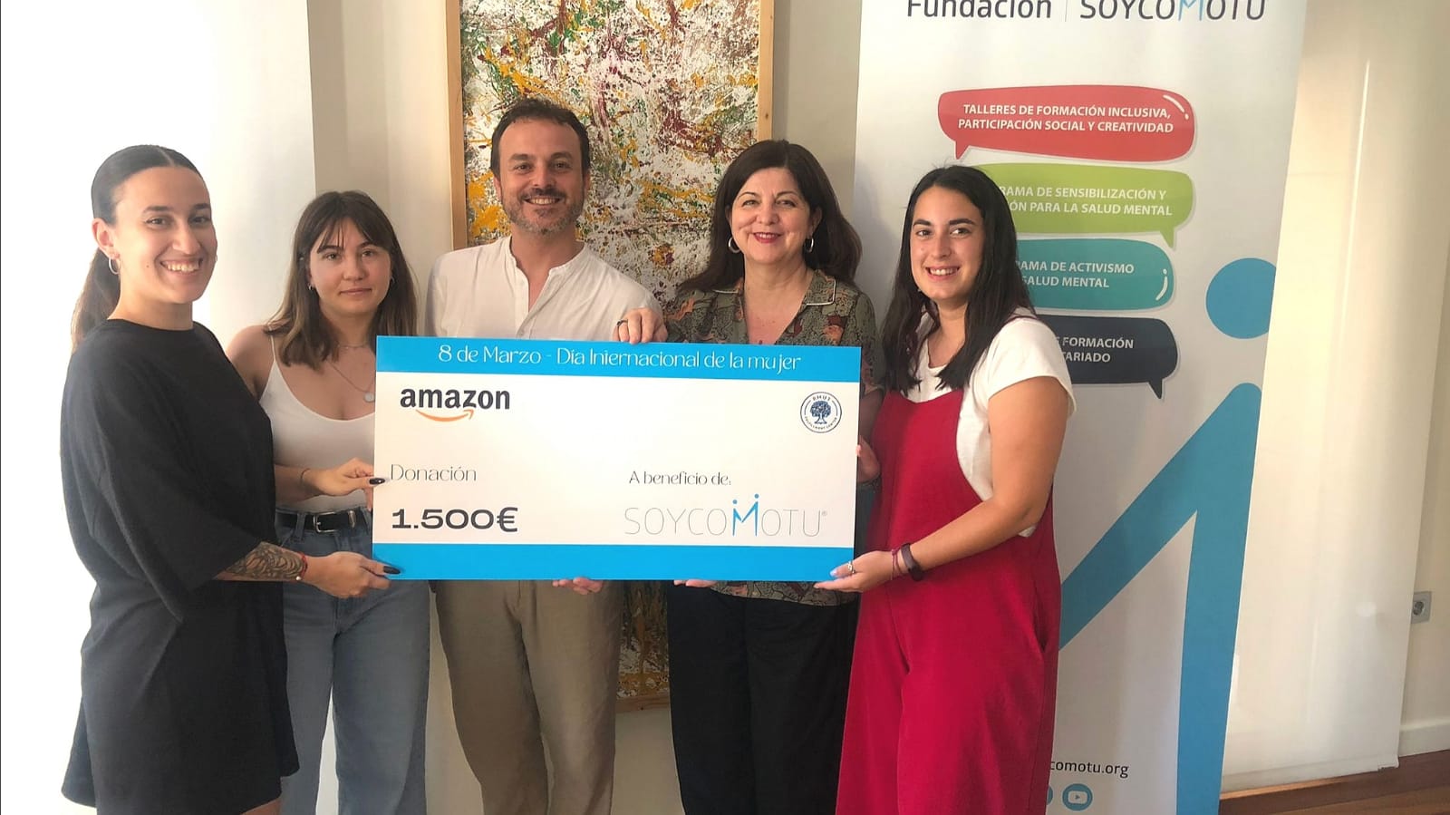 AMAZON SOLIDARIO: DONACION A FUNDACION SOYCOMOTU