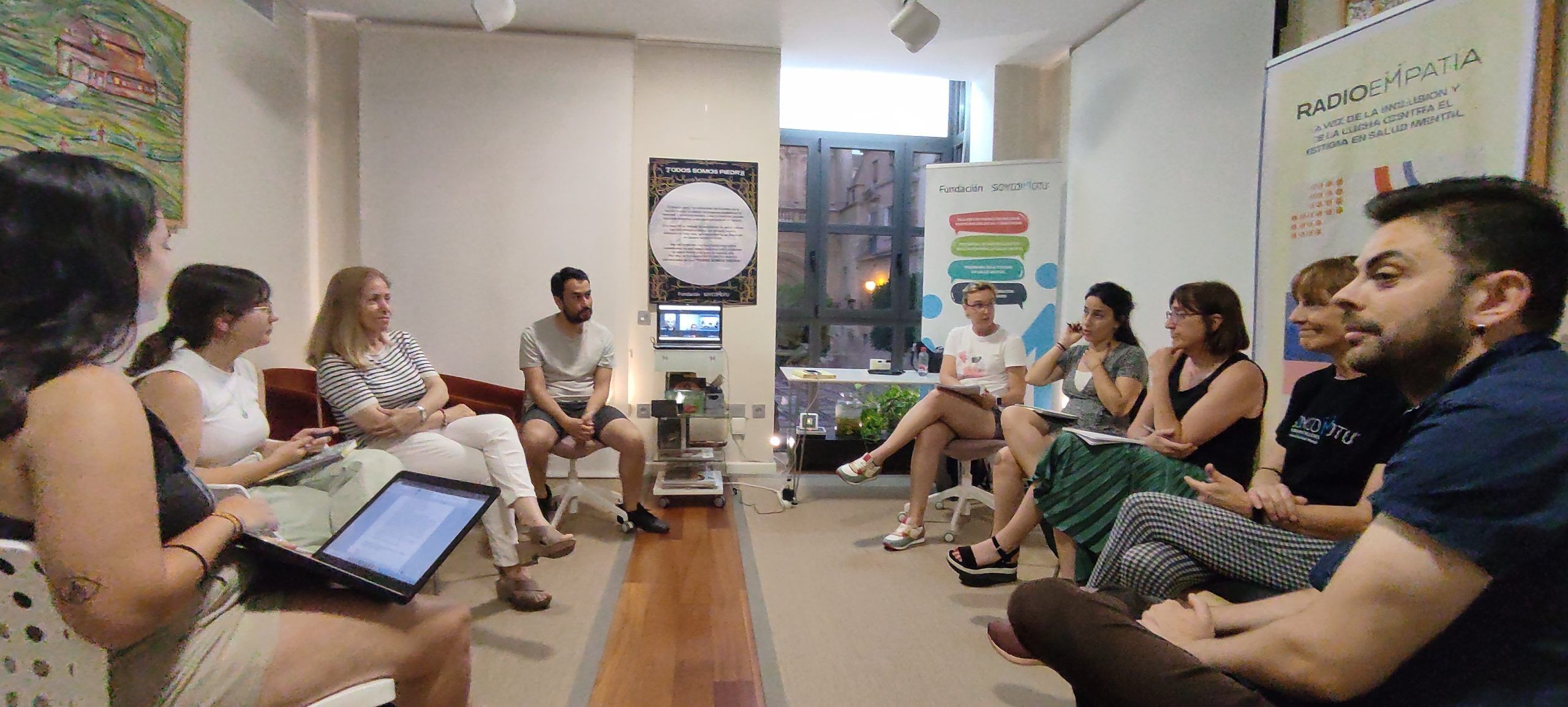 REUNIÓN DE MONITORES: PREPARANDO LOS PROYECTOS FIN DE TALLER