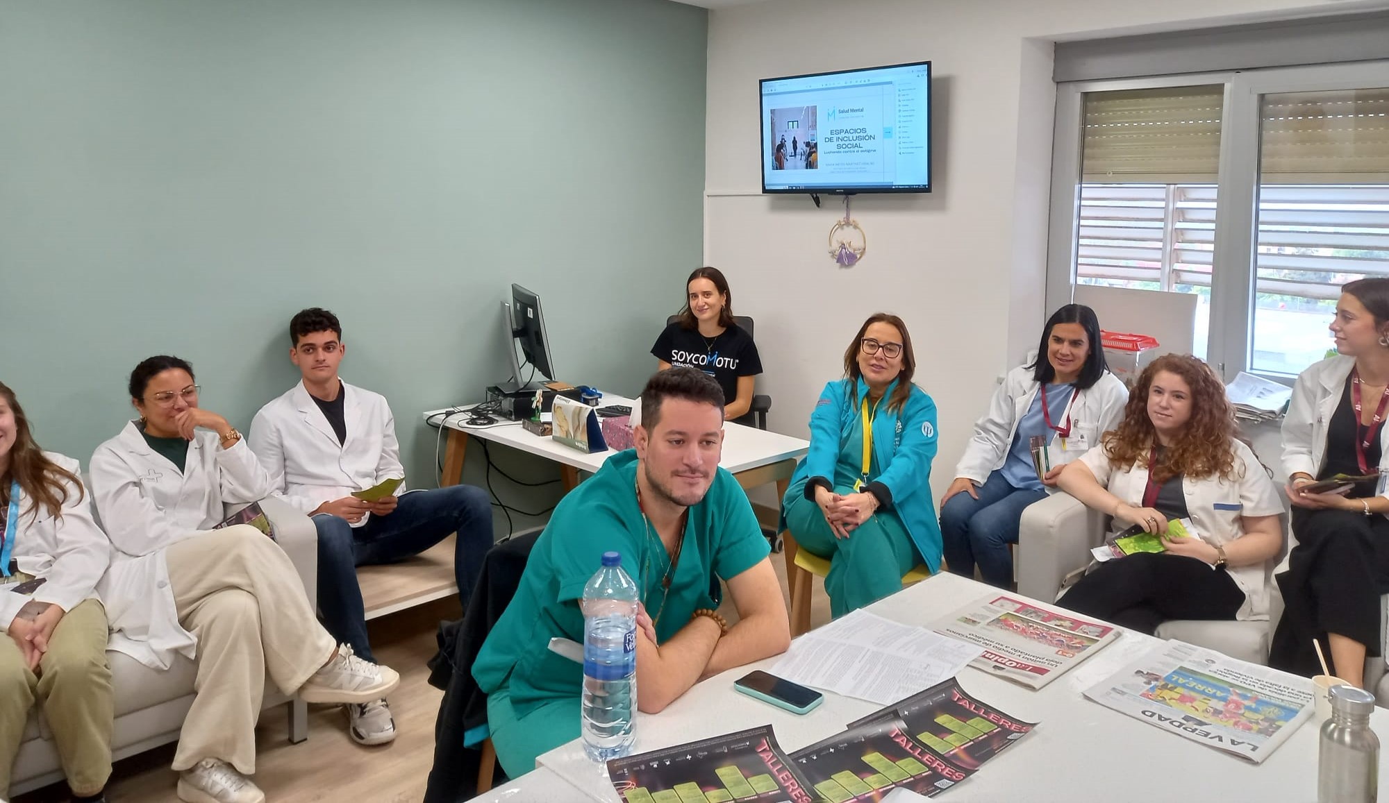 LA FUNDACIÓN IMPARTE CHARLA INFORMATIVA EN EL HOSPITAL VIRGEN DE LA ARRIXACA
